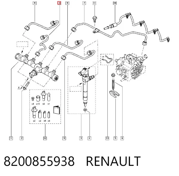  8200855938 Renault (RVI)