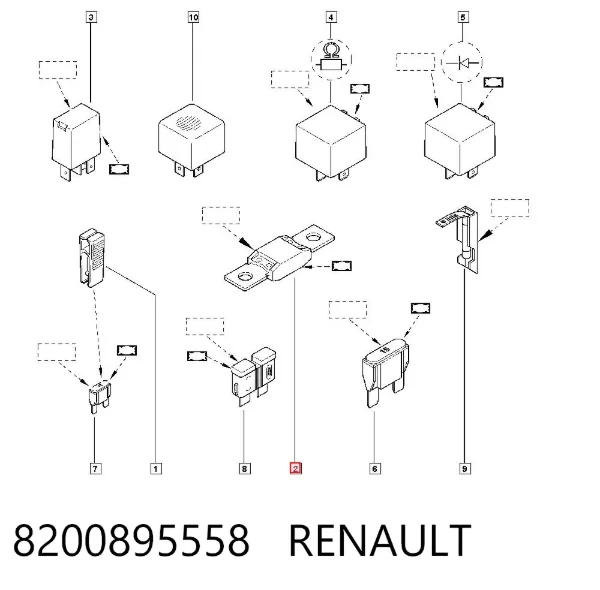 8200895558 Renault (RVI)