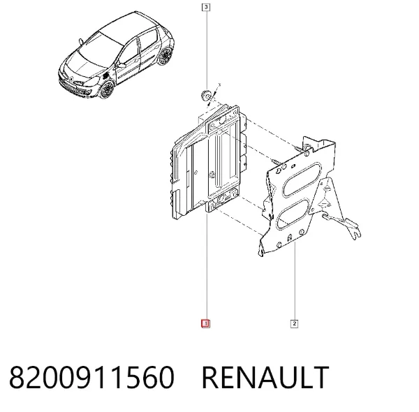 ECU 8200911560 Renault (RVI)