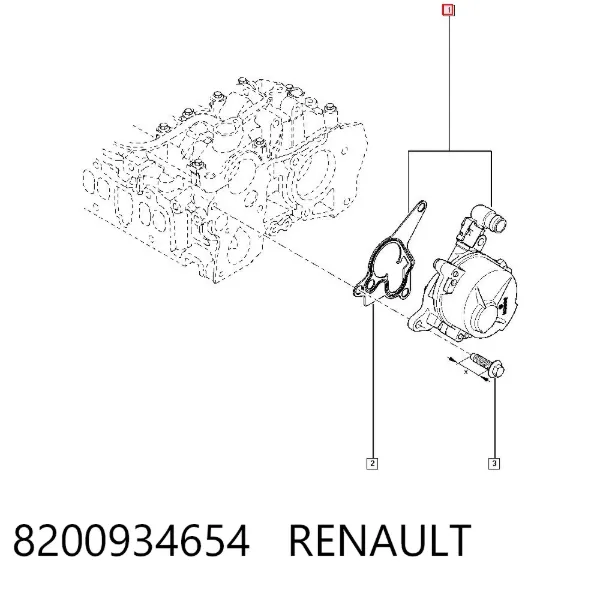 Bomba de vacío 8200934654 Renault (RVI)