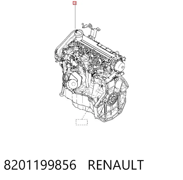Motor completo 8201199856 Renault (RVI)