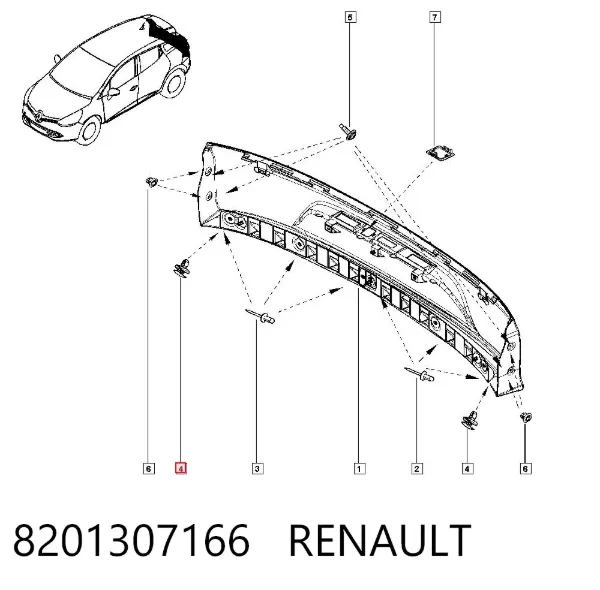  8201307166 Renault (RVI)