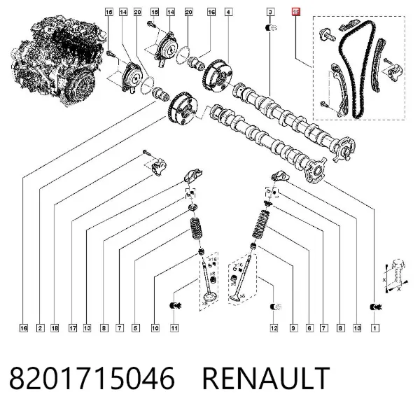  8201715046 Renault (RVI)