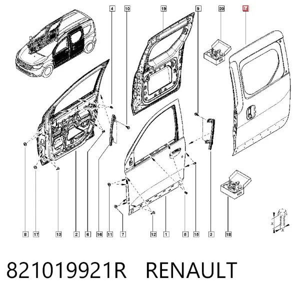  821019921R Renault (RVI)