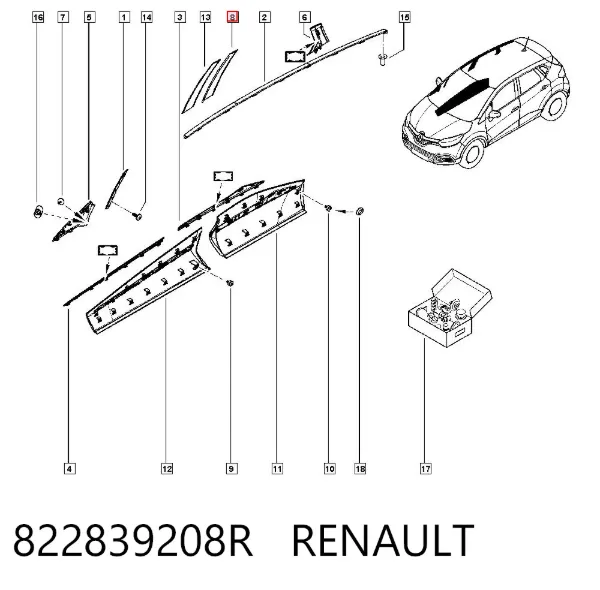  822839208R Renault (RVI)