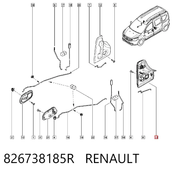  826738185R Renault (RVI)