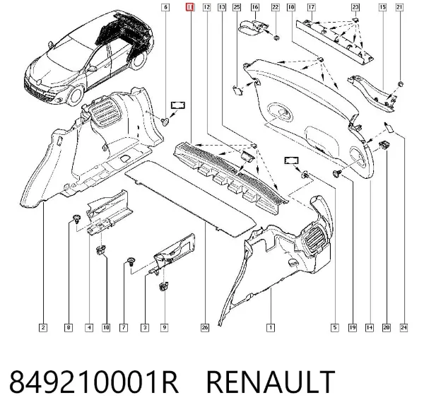  849210001R Renault (RVI)