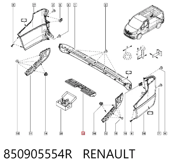  850905554R Renault (RVI)