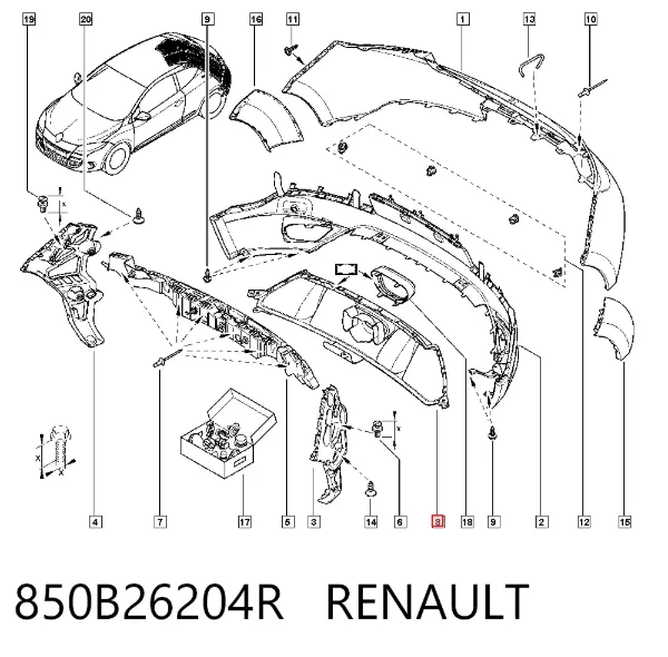  850B26204R Renault (RVI)