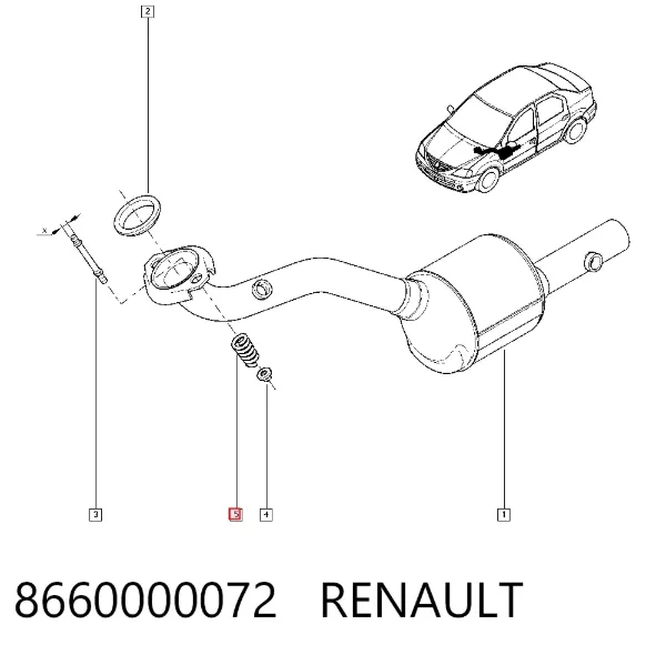  8660000072 Renault (RVI)