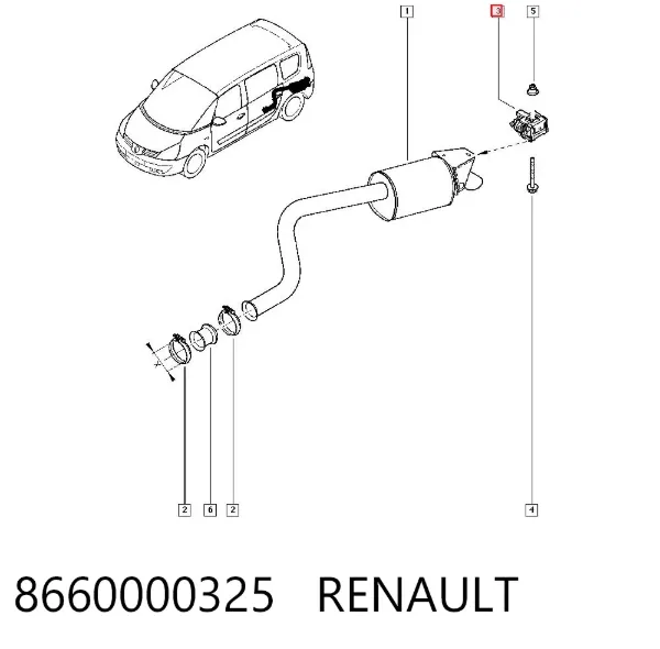  8660000325 Renault (RVI)