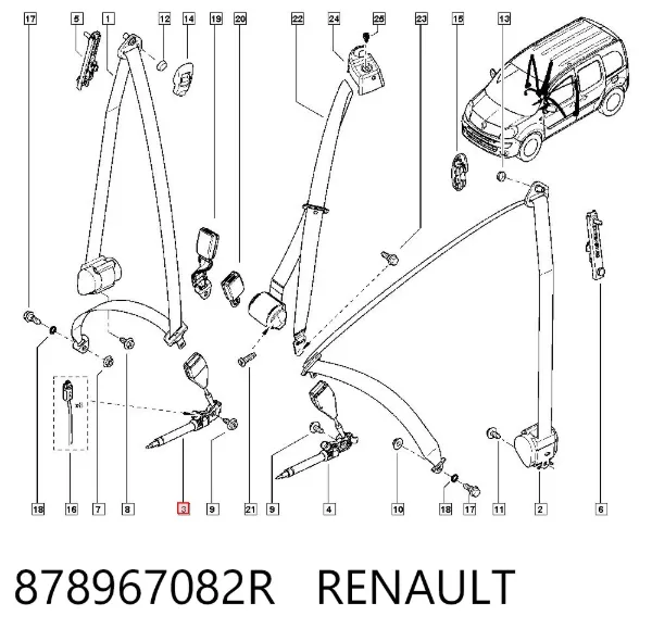  878967082R Renault (RVI)