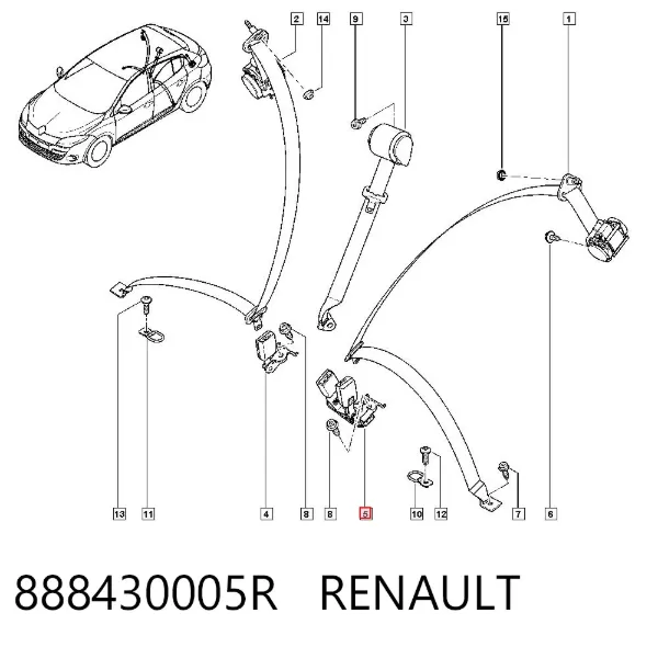  888430005R Renault (RVI)