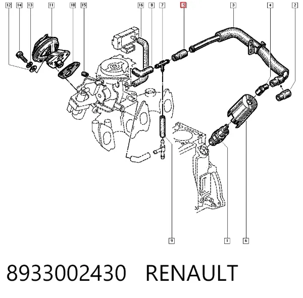  8933002430 Renault (RVI)