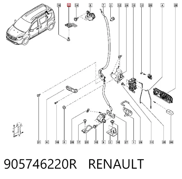  905746220R Renault (RVI)