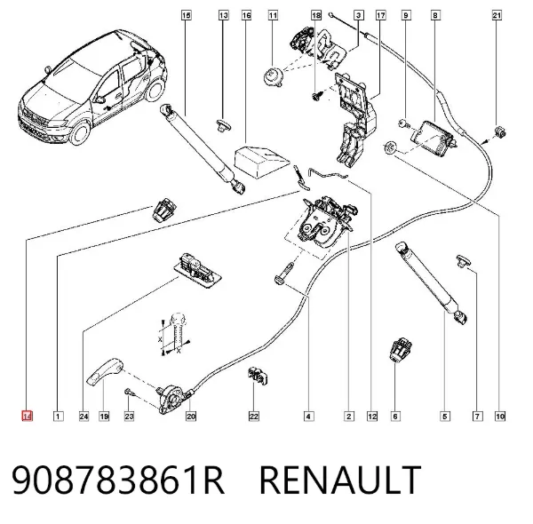  908783861R Renault (RVI)