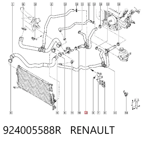  924005588R Renault (RVI)