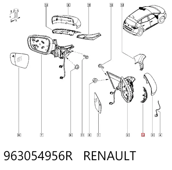  963054956R Renault (RVI)