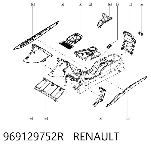  969129752R Renault (RVI)