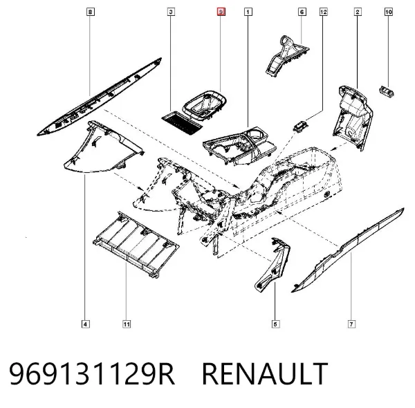 969131129R Renault (RVI)