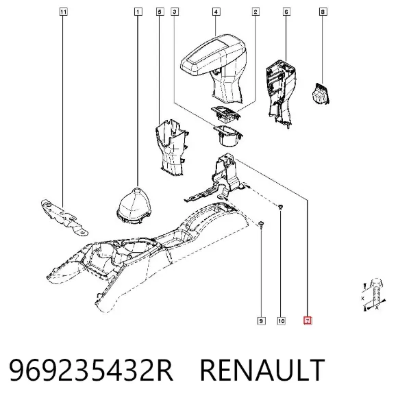  969235432R Renault (RVI)