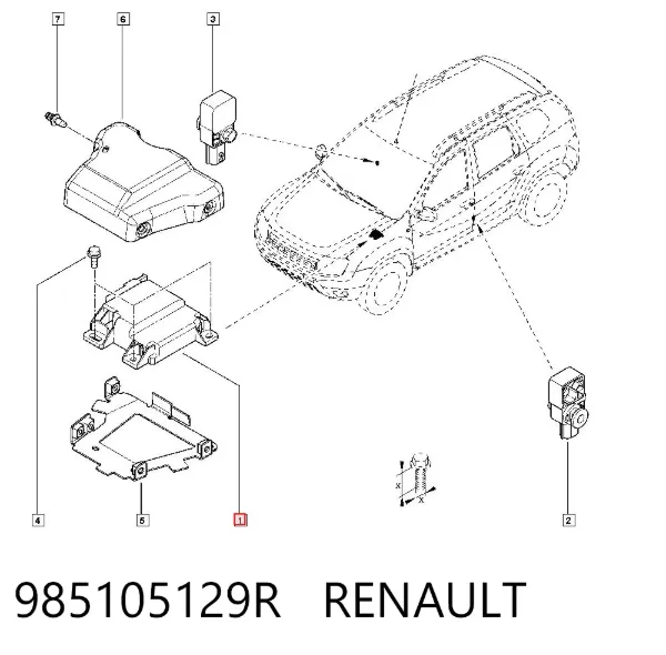 985105129R Renault (RVI)