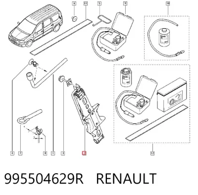 Gato RENAULT 995504629R