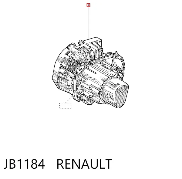Caja de cambios JB1184 Renault (RVI)