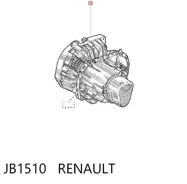 Caja de cambios JB1510 Renault (RVI)