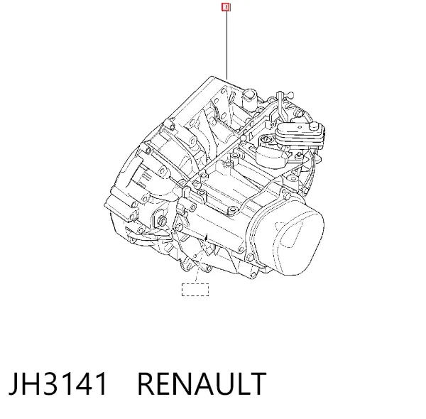 Caja de cambios JH3141 Renault (RVI)