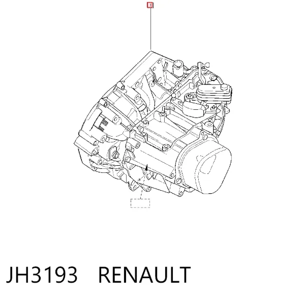 Caja de cambios JH3193 Renault (RVI)