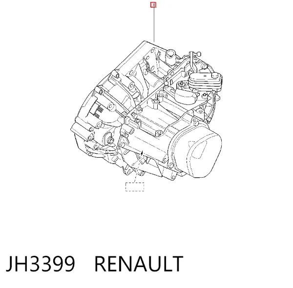 Caja de cambios JH3399 Renault (RVI)