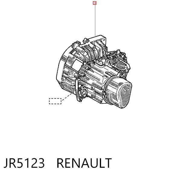 Caja de cambios JR5123 Renault (RVI)