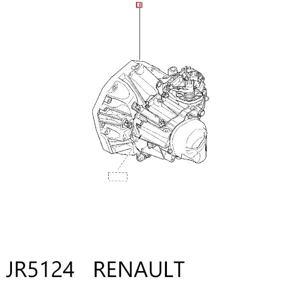 Caja de cambios JR5124 Renault (RVI)