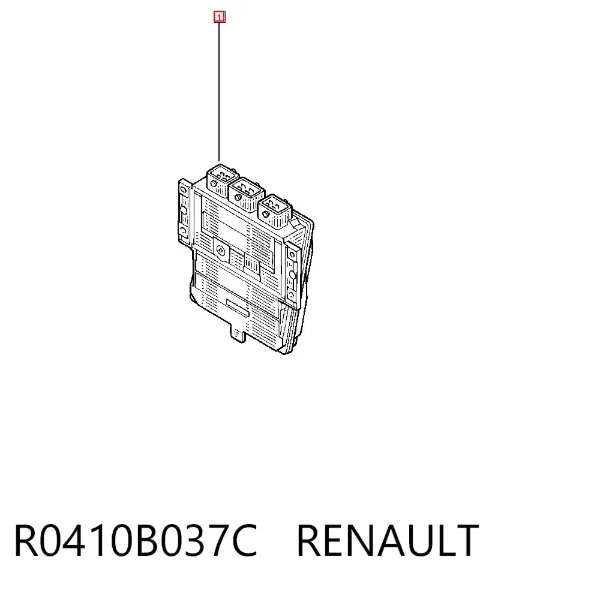 Módulo de control de inyección de combustible (ECU) R0410B037C Renault (RVI)