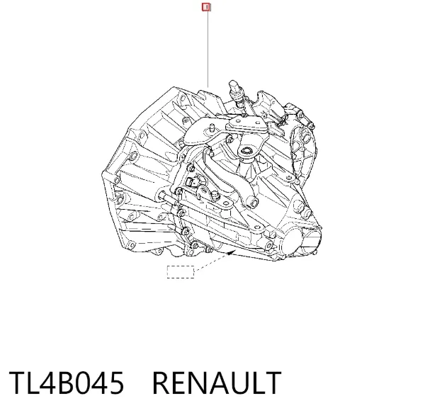 Caja de cambios TL4B045 Renault (RVI)