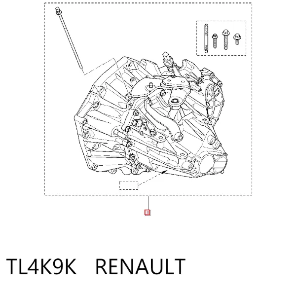 Caja de cambios TL4K9K Renault (RVI)