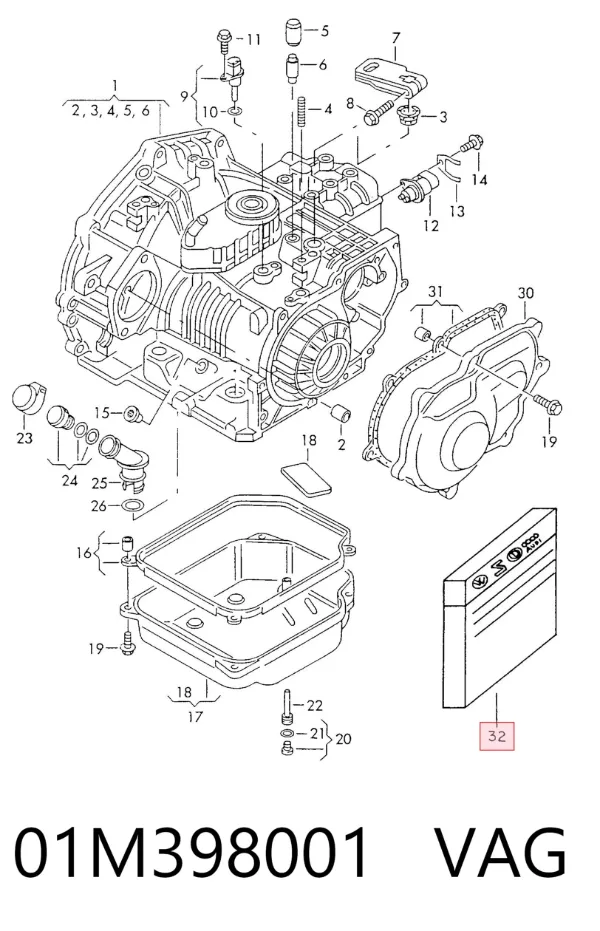  01M398001 VAG