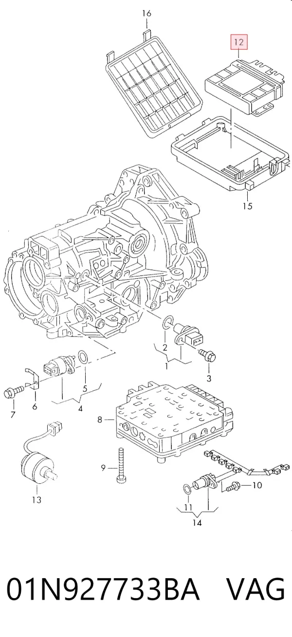  01N927733BA VAG