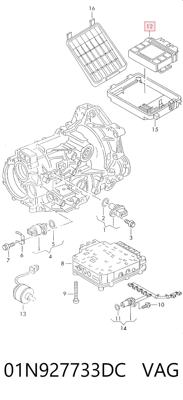  01N927733DC VAG