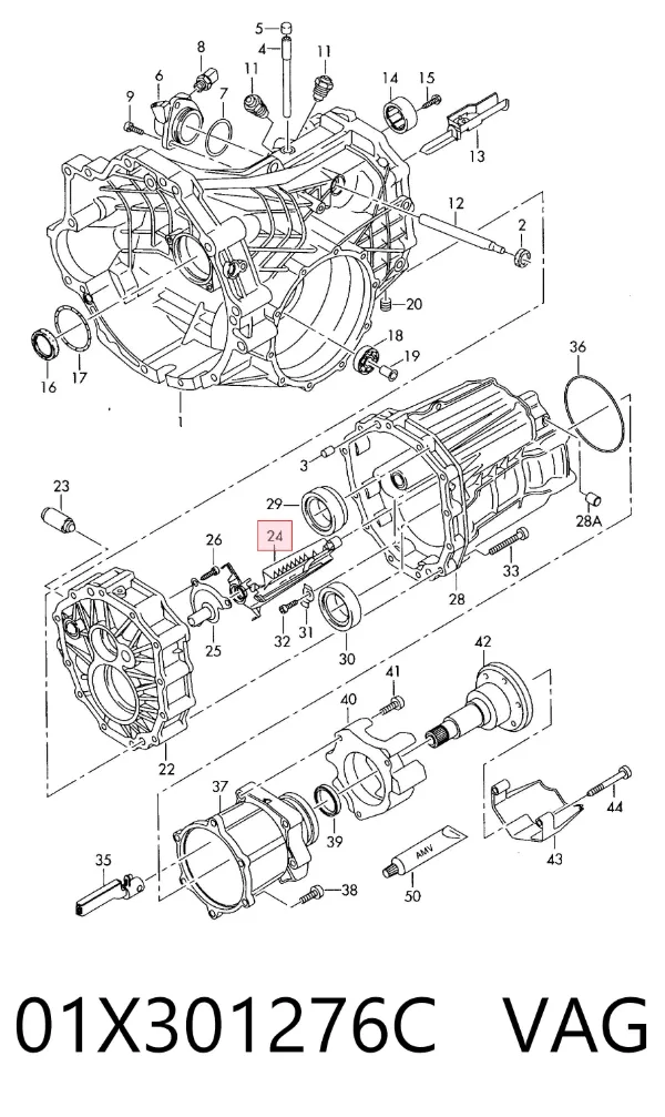  01X301276C VAG