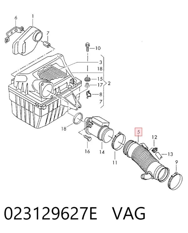  023129627E VAG