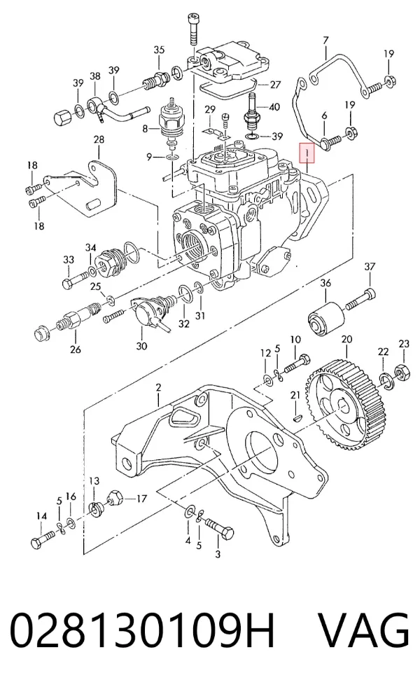 Bomba inyectora Audi A6 C4