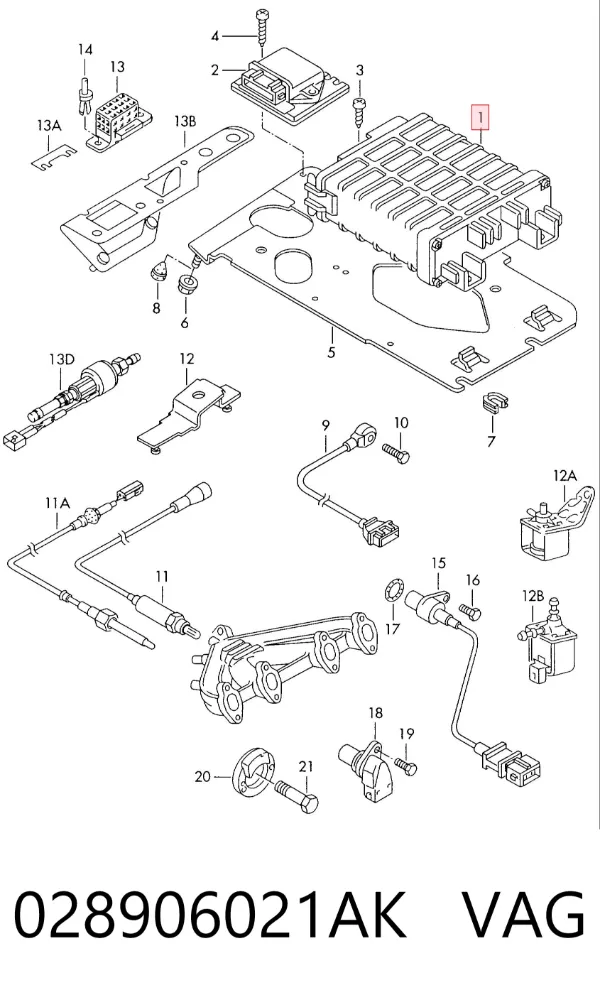 ECU 028906021AK VAG