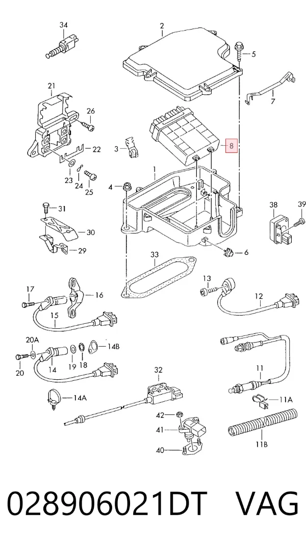 ECU 028906021DT VAG