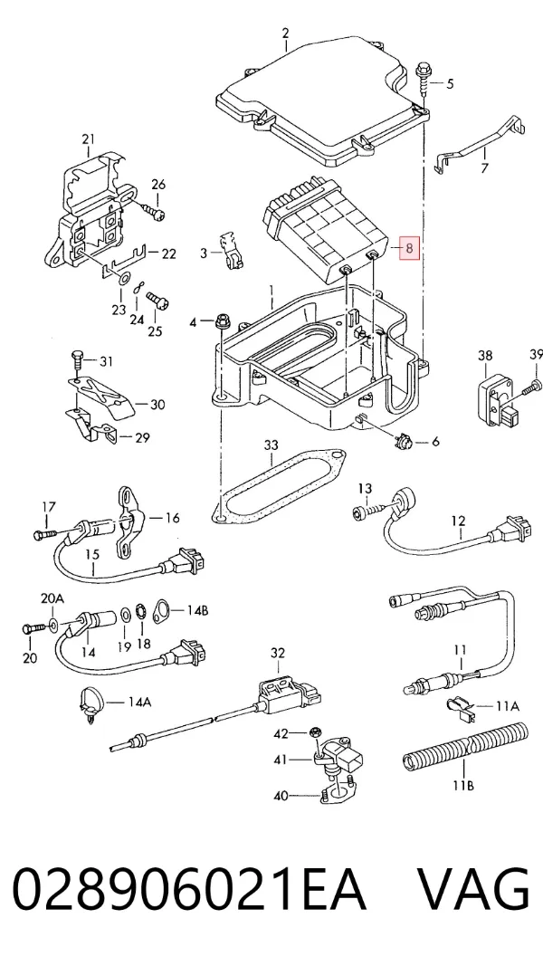 ECU 028906021EA VAG
