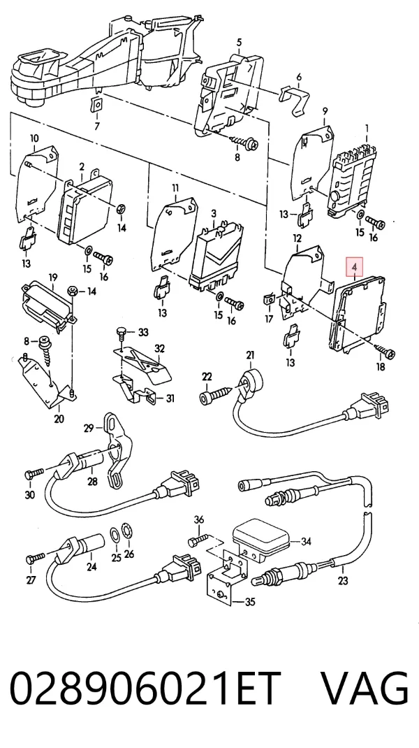 ECU 028906021ET VAG