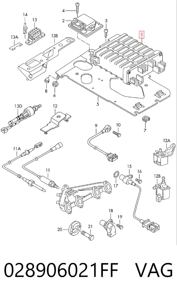 ECU 028906021FF VAG