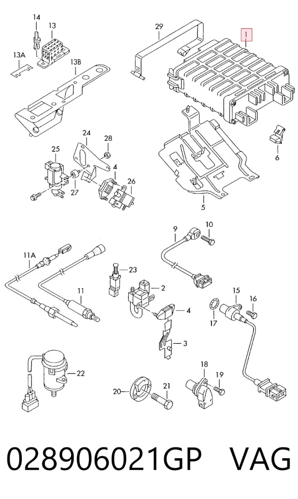 ECU 028906021GP VAG