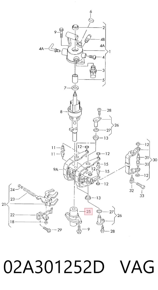  02A301252D VAG